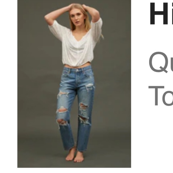 Brand new Lucky brand High rise straight 90’s jeans - Picture 3 of 3